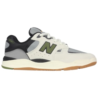 Tênis New Balance NB Numeric Tiago Lemos 1010 Bege Claro Verde Musgo Importado