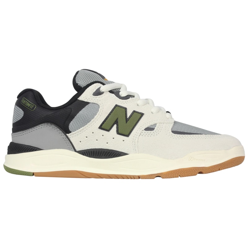 Tênis New Balance NB Numeric Tiago Lemos 1010 Bege Claro Verde Musgo Importado