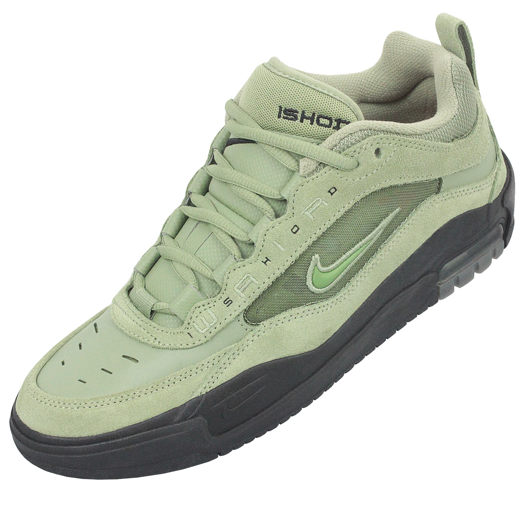 スケートボード Nike SB Air Max Ishod Oil Green 26cm Tênis Nike SB Air Max Ishod 2 Oil Green