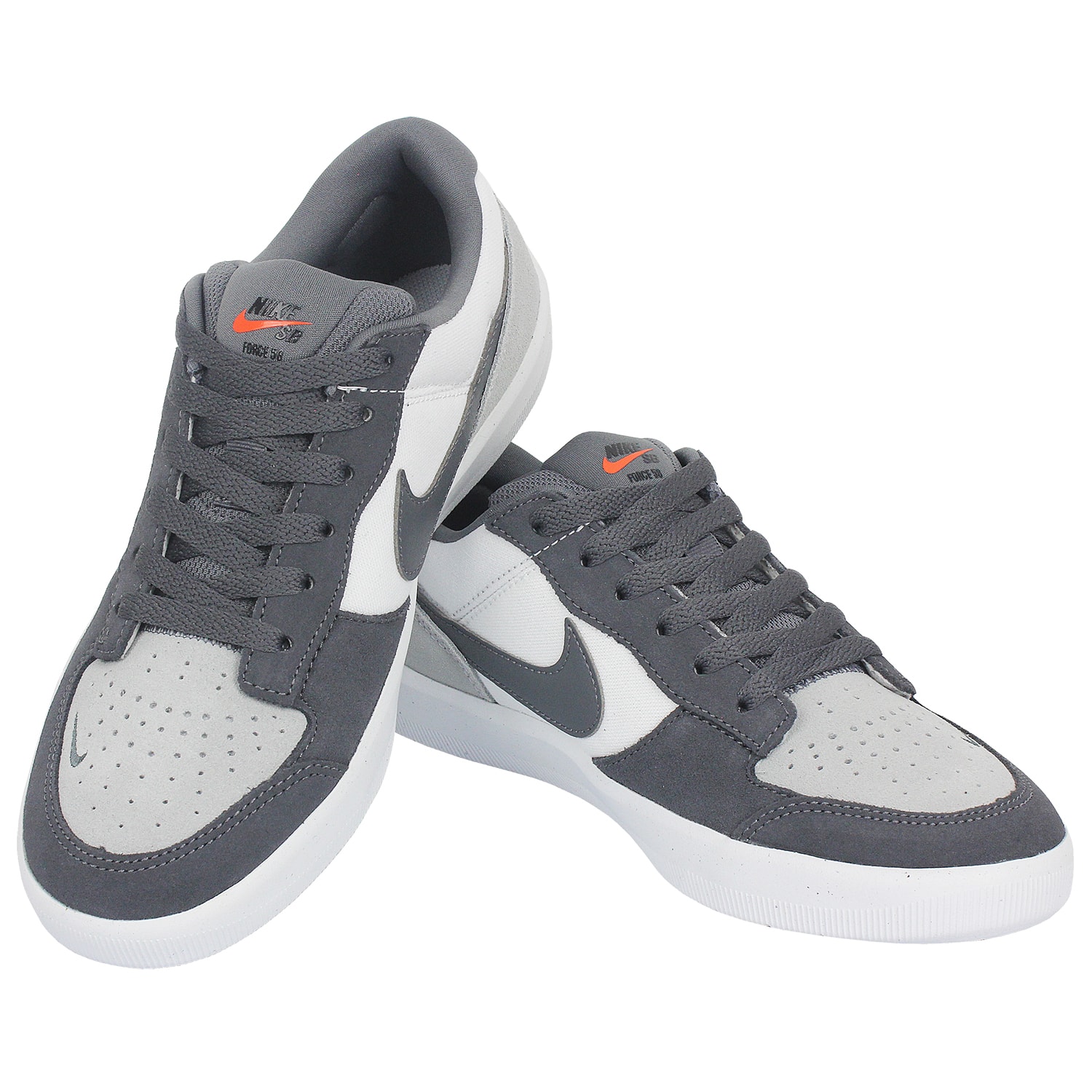 Tênis Nike SB Force 58 Dark Grey White