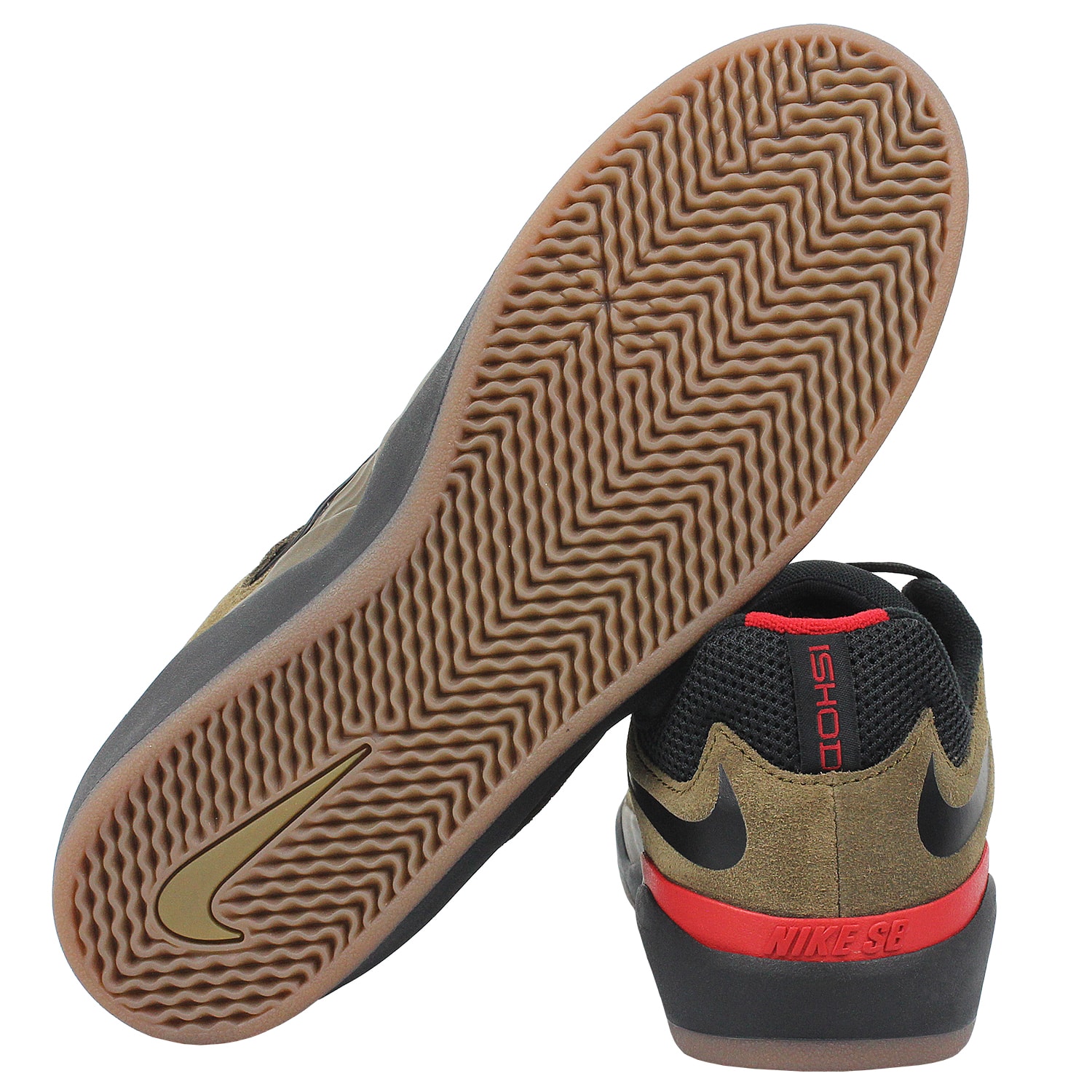 Tênis Nike SB Ishod Black Light Olive