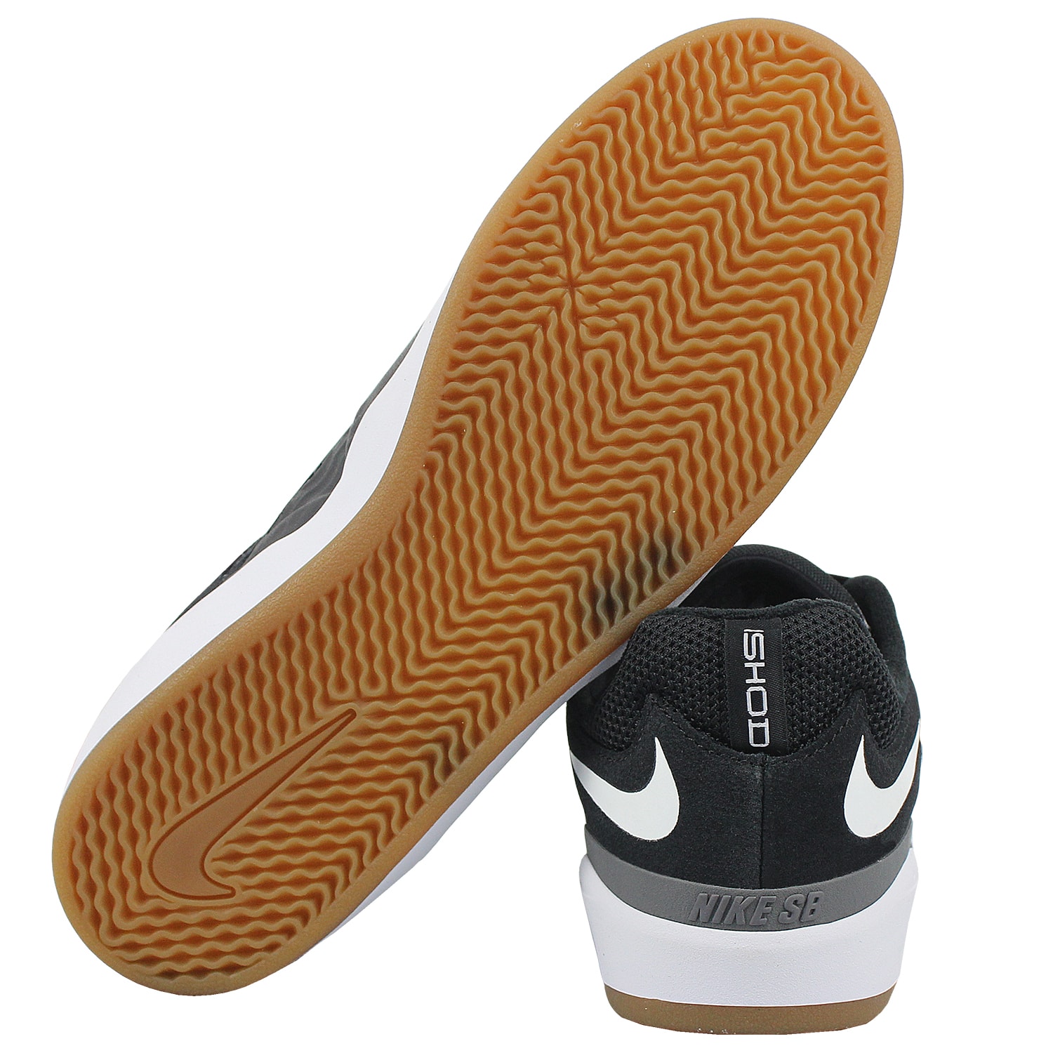 【soh jyu】Providence aH-102TRSC Tênis Nike SB Ishod Wair Black White Dark Grey