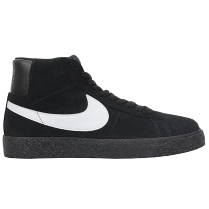 Tênis Nike SB Zoom Blazer Mid Black Black Tênis Nike SB Zoom Blazer Mid Black Black