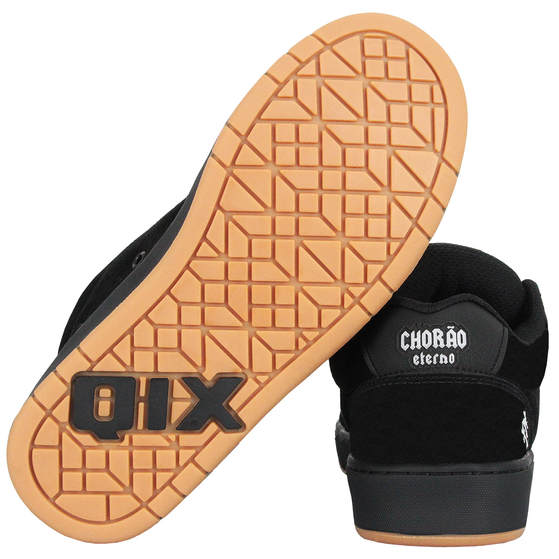 Tênis Qix Chorão Pro Model Allan Mesquita Black Gun