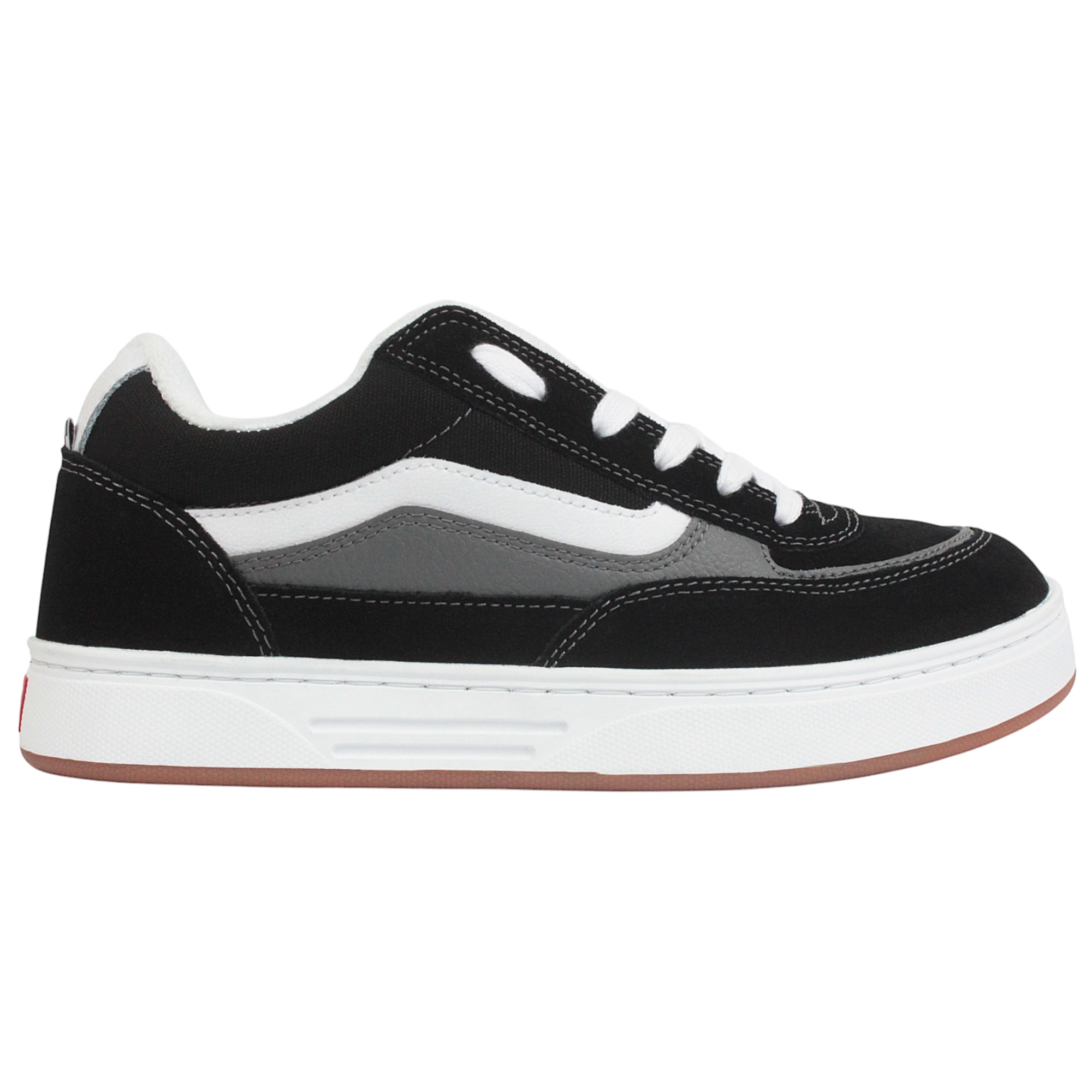 WhiteHot Black #1 × Crazy dead PT125 Tênis Vans Skate Half Cab Black White | DREAMS SKATESHOP