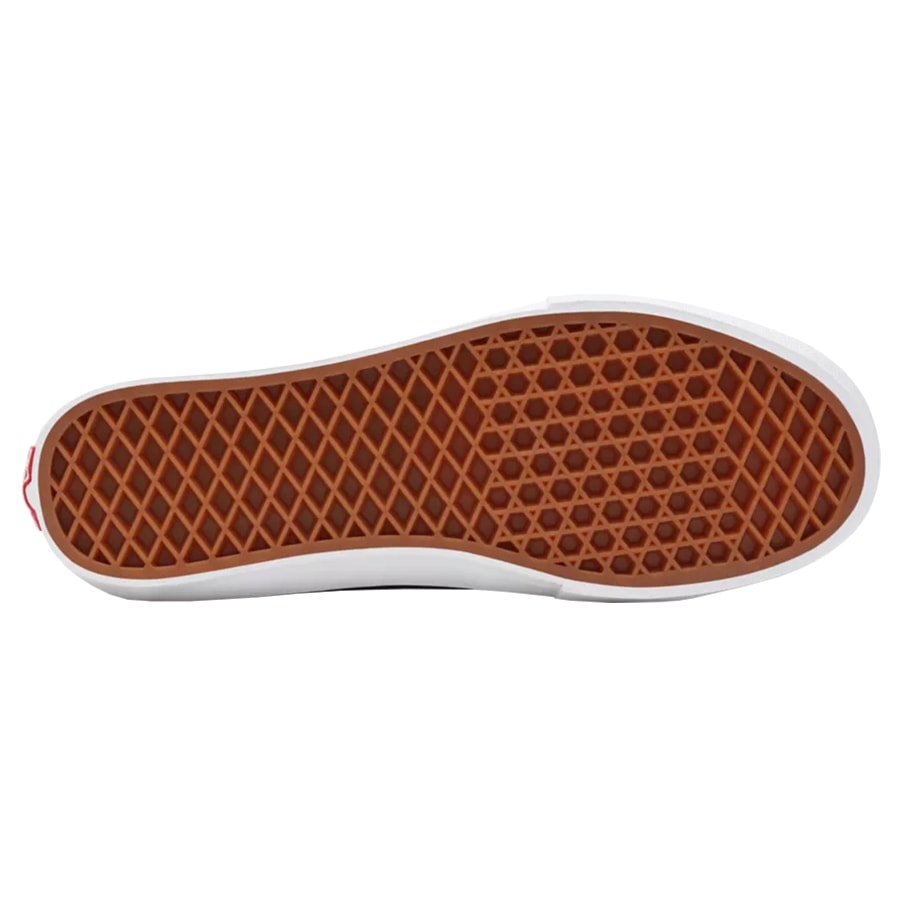 Tênis Vans Sk8 Mid Pro Black White Leather Grosso