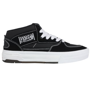 Tênis Vans Skate Half Cab Wafflecup Black White