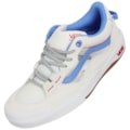 Tênis Vans Wayvee 2.0 Skate Blanc De Blanc Azure Blue