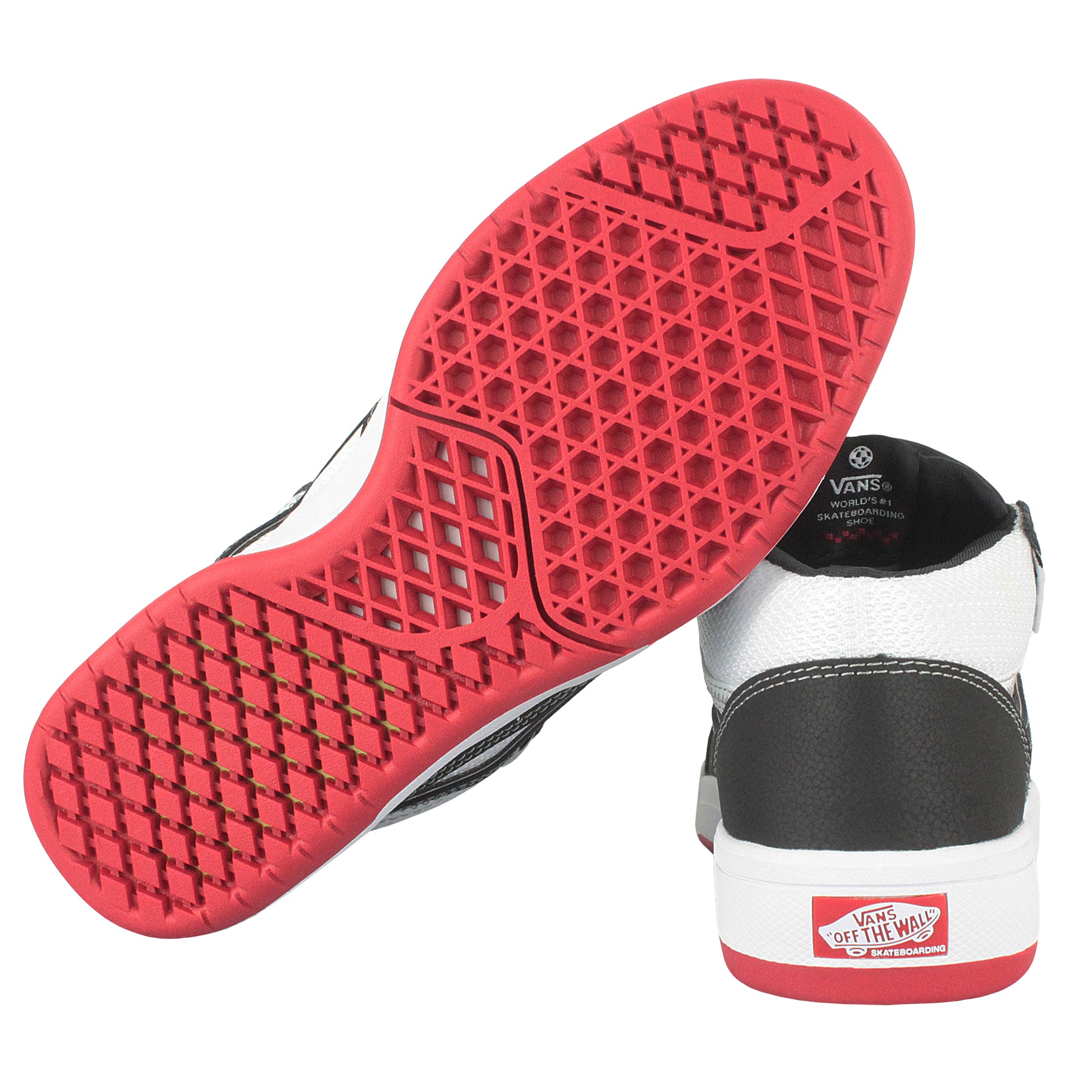 WS これまでもこれからも 高嶺　SP Tênis Vans Zahba Mid Black White Red
