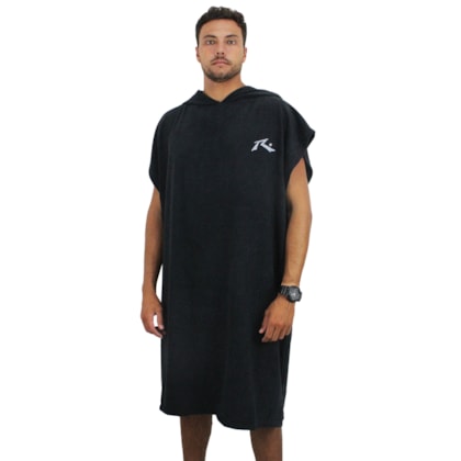 Toalha Poncho Rusty Black