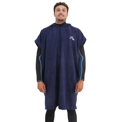 Toalha Poncho Rusty Out Blue