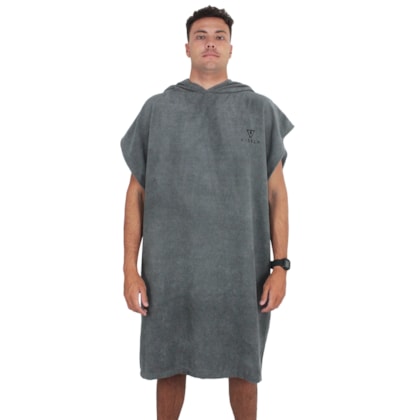 Toalha Poncho Vissla Black Grey