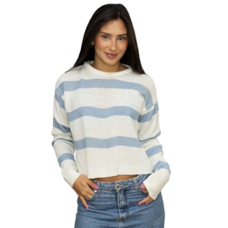 Tricot Hang Loose Sky Off White